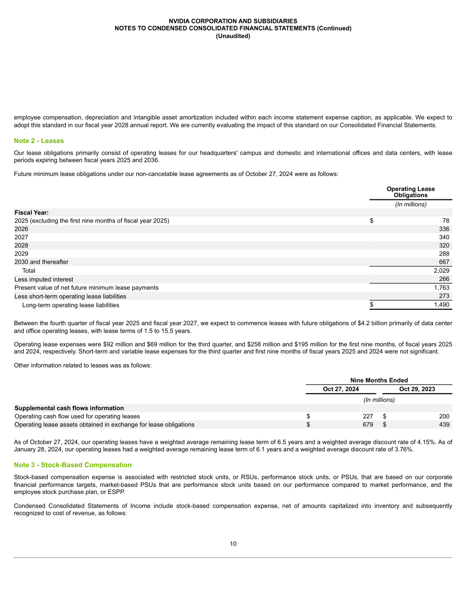 英伟达NVIDIA (NVDA)2025财年第三季度财报（英文版）（57页）.pdf_第10页