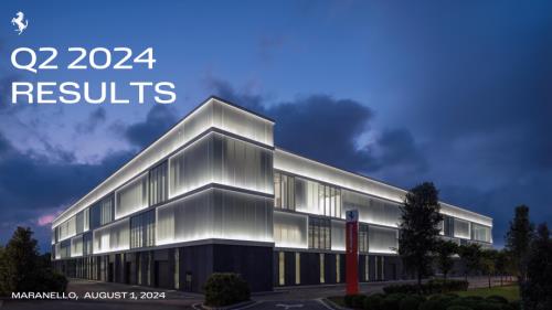 法拉利Ferrari N.V. （RACE）2024年第二季度业绩报告「NYSE」（英文版）（30页）.pdf