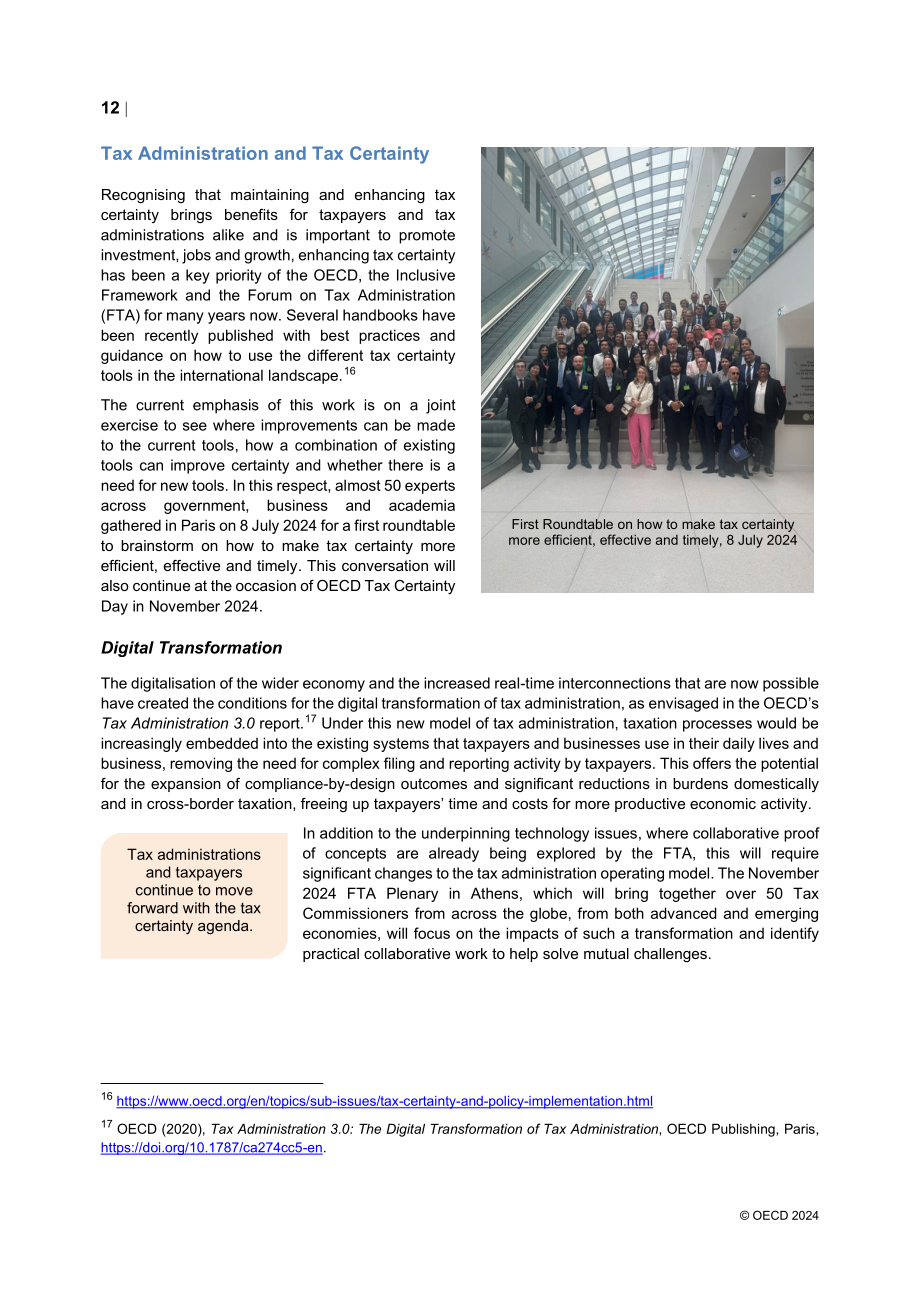 经合组织（OECD）：2024年国际税收改革进展报告（英文版）（22页）.pdf_第13页
