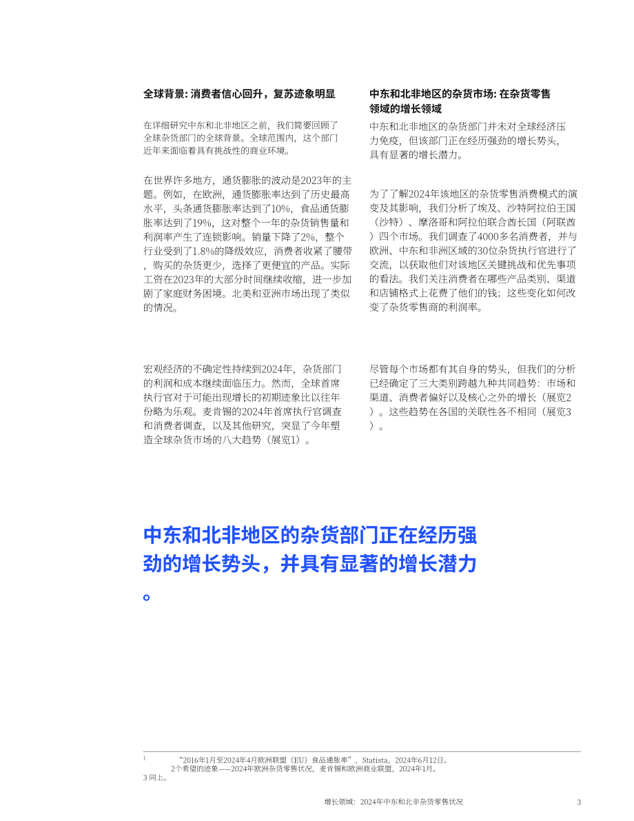 麦肯锡：2024年中东与北非地区食杂零售行业现状报告：新的增长点（英文版）（17页）.pdf_第3页