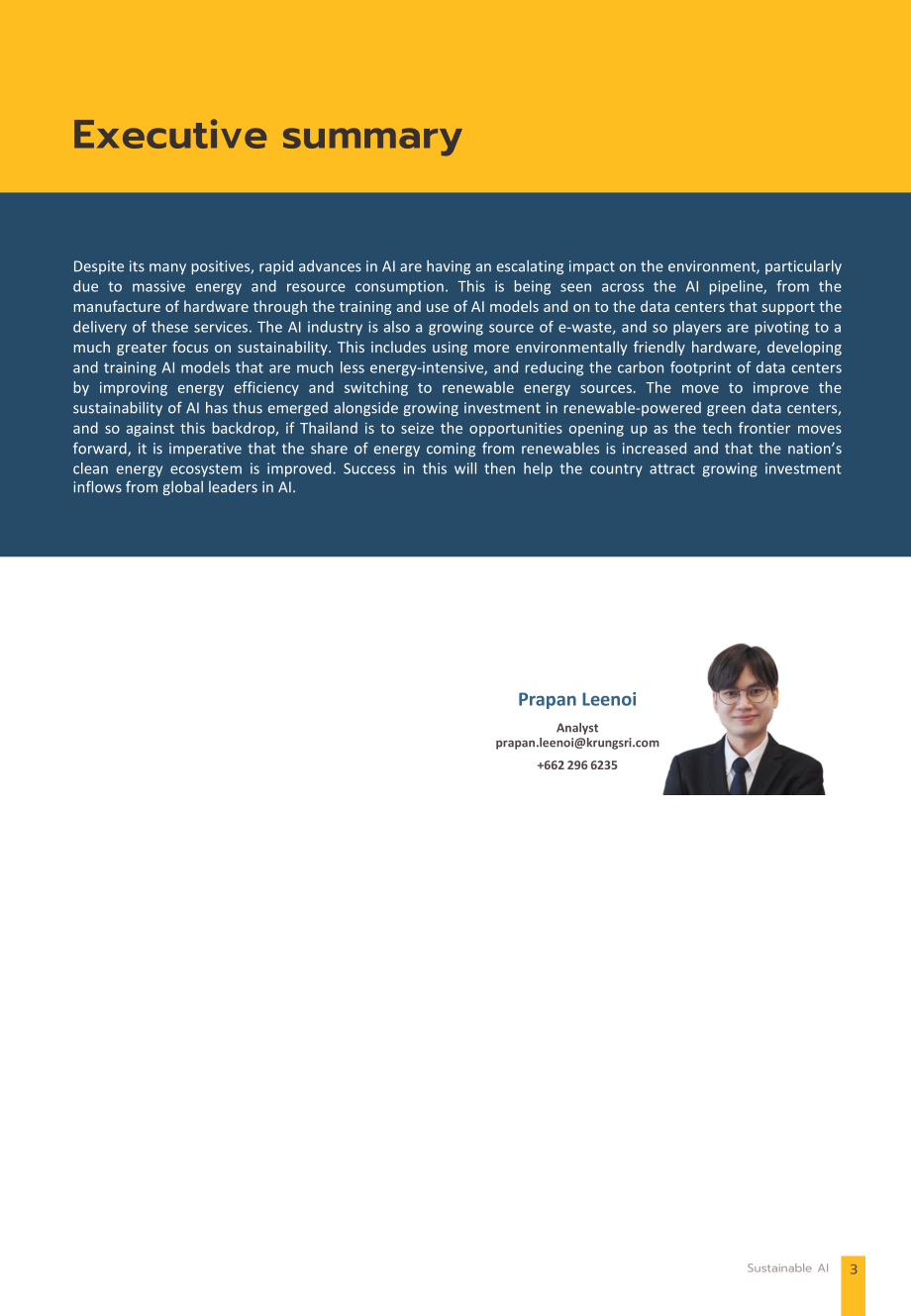 Krungsri Research：2024年AI产业可持续发展报告：实现环保与效率协同发展（英文版）（19页）.pdf_第3页