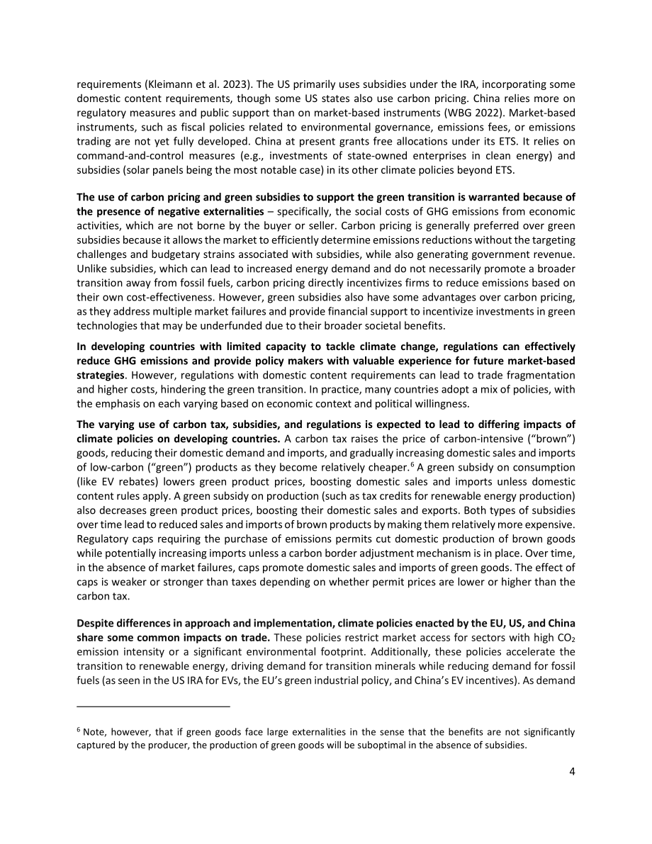 世界银行：2024全球贸易政策的涟漪效应：欧盟、美国和中国气候政策对发展中国家贸易的连锁影响研究报告（英文版）（34页）.pdf_第6页
