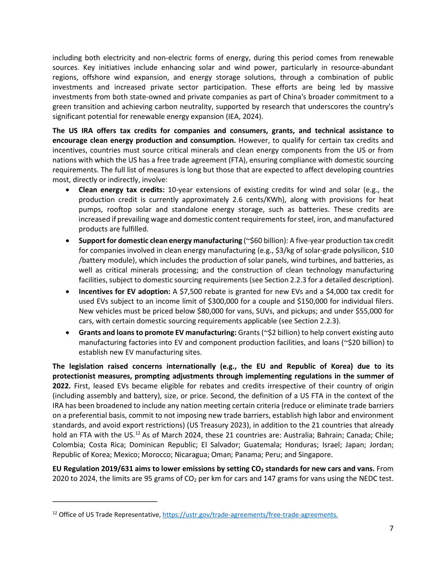 世界银行：2024全球贸易政策的涟漪效应：欧盟、美国和中国气候政策对发展中国家贸易的连锁影响研究报告（英文版）（34页）.pdf_第9页