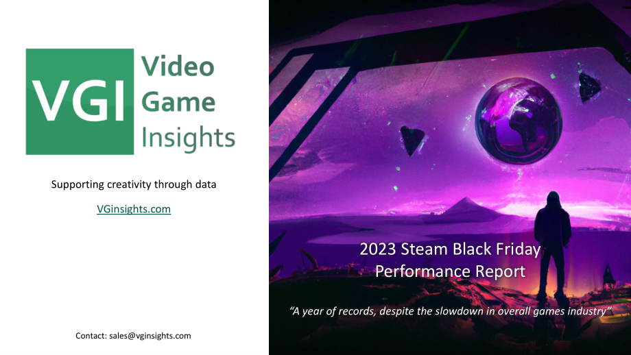 VGI：2023年黑色星期五Steam游戏市场表现报告（英文版）（7页）.pdf_第1页