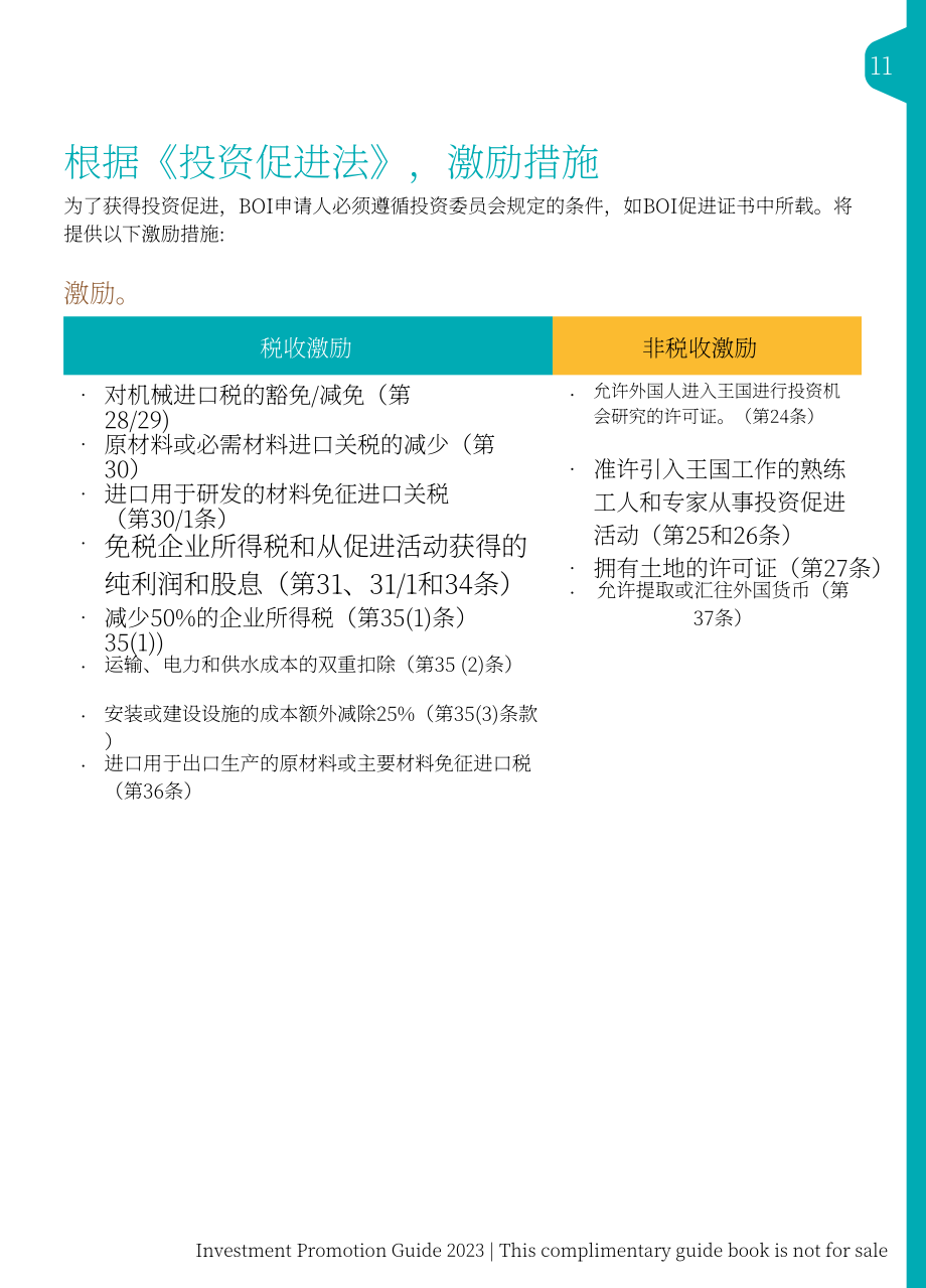 泰国投资促进委员会（BOI）：2023年泰国投资促进指南（英文版）（175页）.pdf_第11页