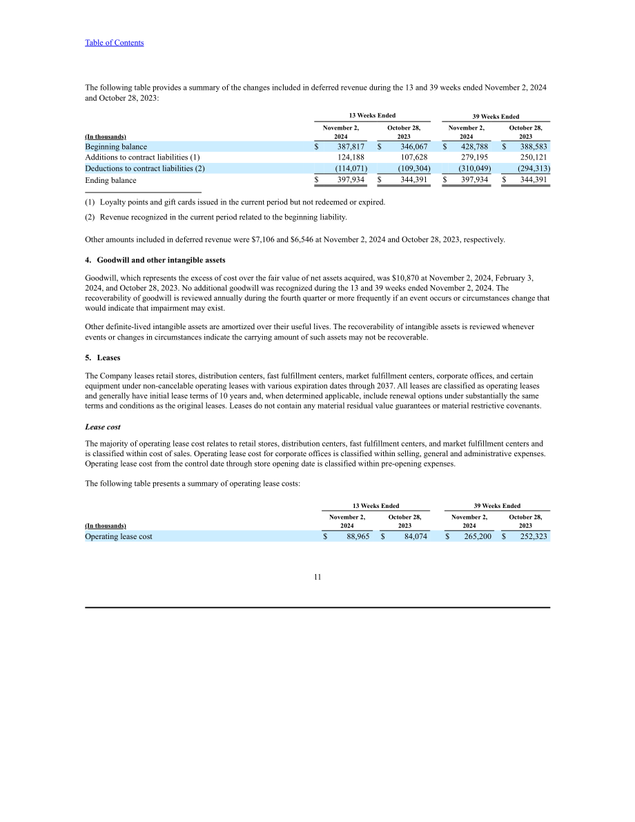 Ulta Beauty（ULTA）2024年第三季度财报（英文版）（31页）.pdf_第11页