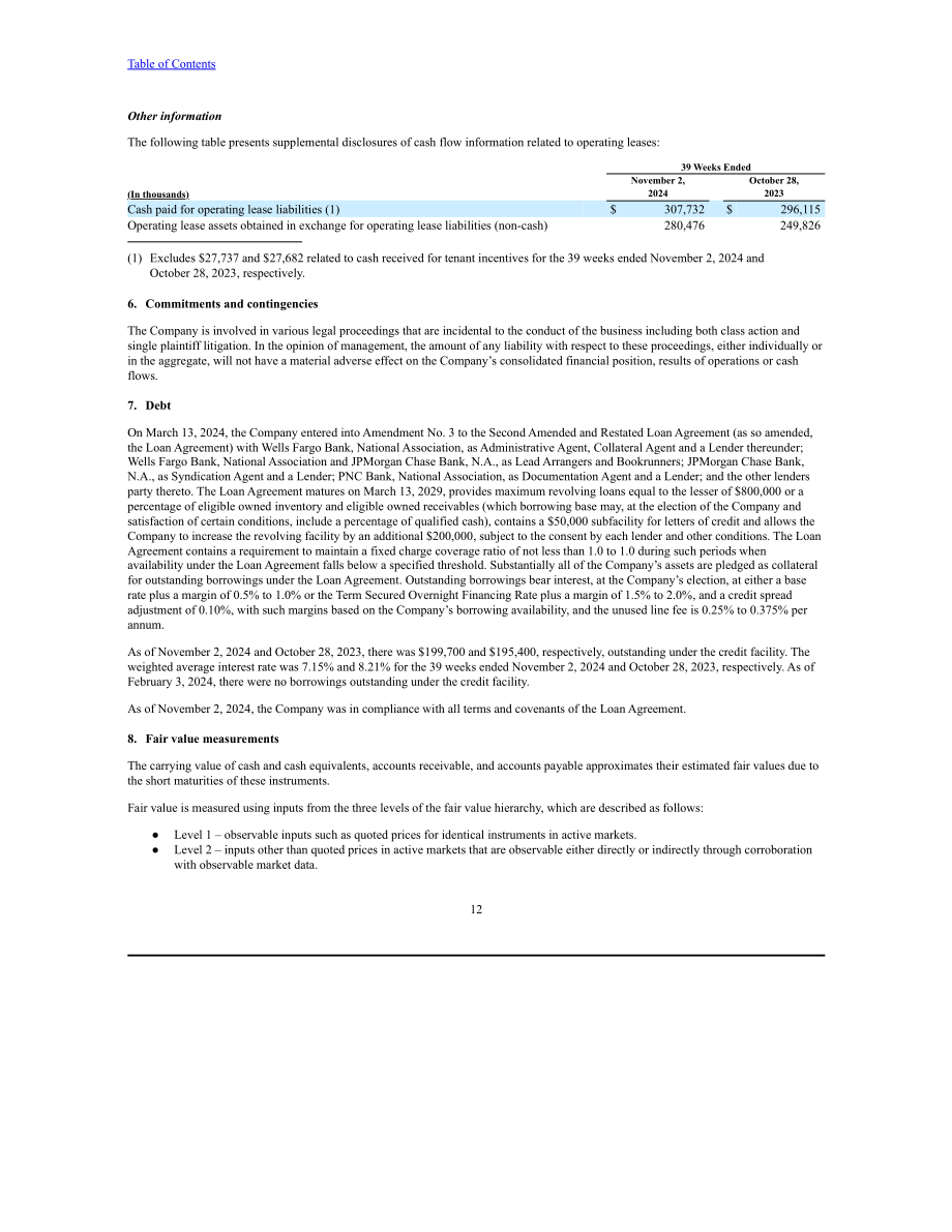 Ulta Beauty（ULTA）2024年第三季度财报（英文版）（31页）.pdf_第12页