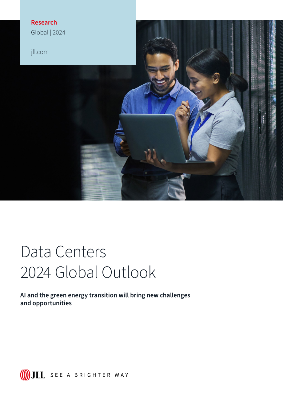 仲量联行（JLL）：2024年全球数据中心展望报告（英文版）（24页）.pdf_第1页