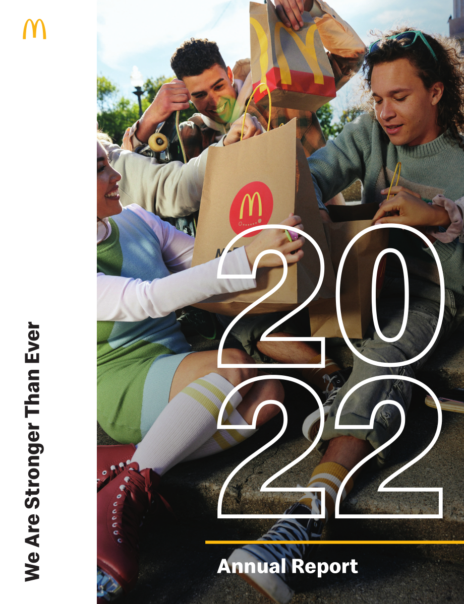 麦当劳（McDonald''s）2022年年度报告（英文版）（76页）.pdf_第1页