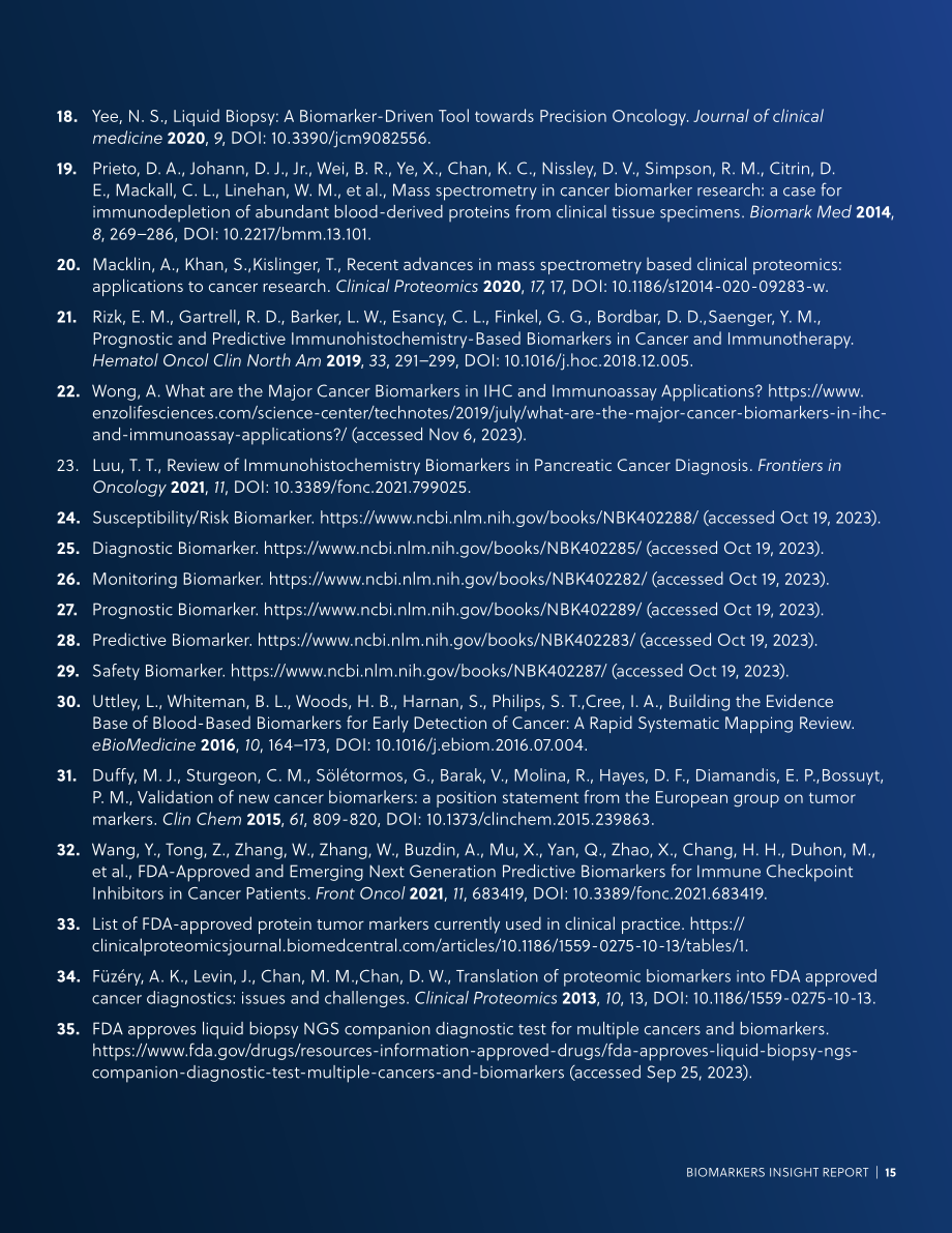 美国化学会：2024生物标志物研究报告：早期癌症检测和患者预后的关键（英文版）（20页）.pdf_第15页