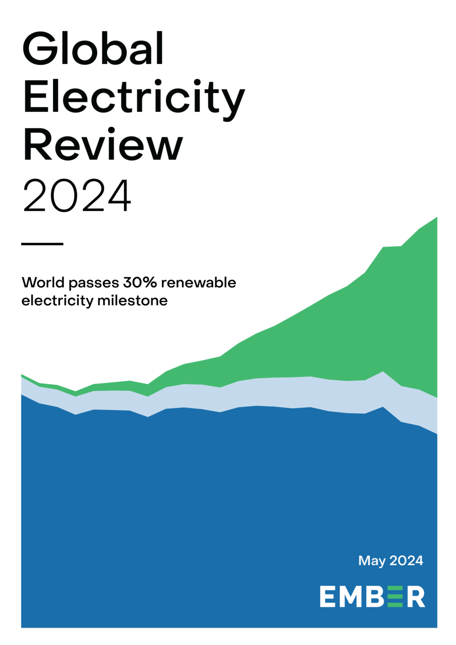 Ember：全球电力评论2024：全球跨越30%可再生能源电力里程碑（英文版）（191页）.pdf_第1页