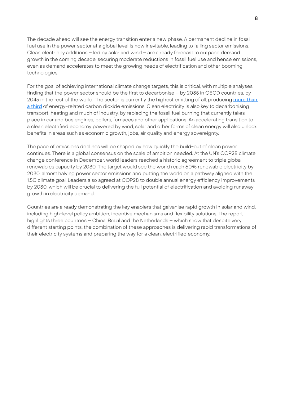 Ember：全球电力评论2024：全球跨越30%可再生能源电力里程碑（英文版）（191页）.pdf_第8页
