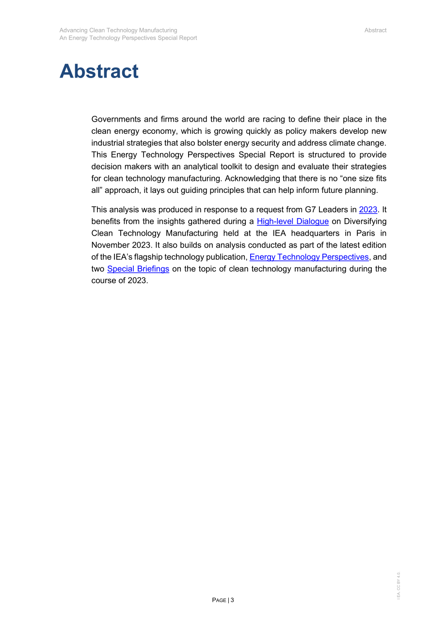 国际能源署：2024年能源技术展望特别报告：推进清洁技术制造（英文版）（115页）.pdf_第3页