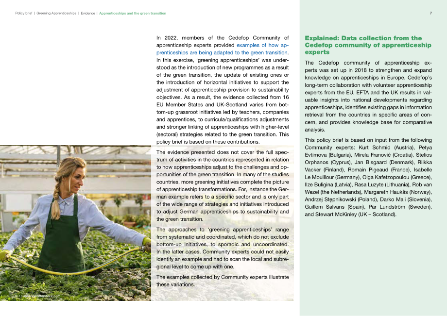 Cedefop：2024绿色学徒计划：从基层倡议到全面方法政策简报（英文版）（22页）.pdf_第7页