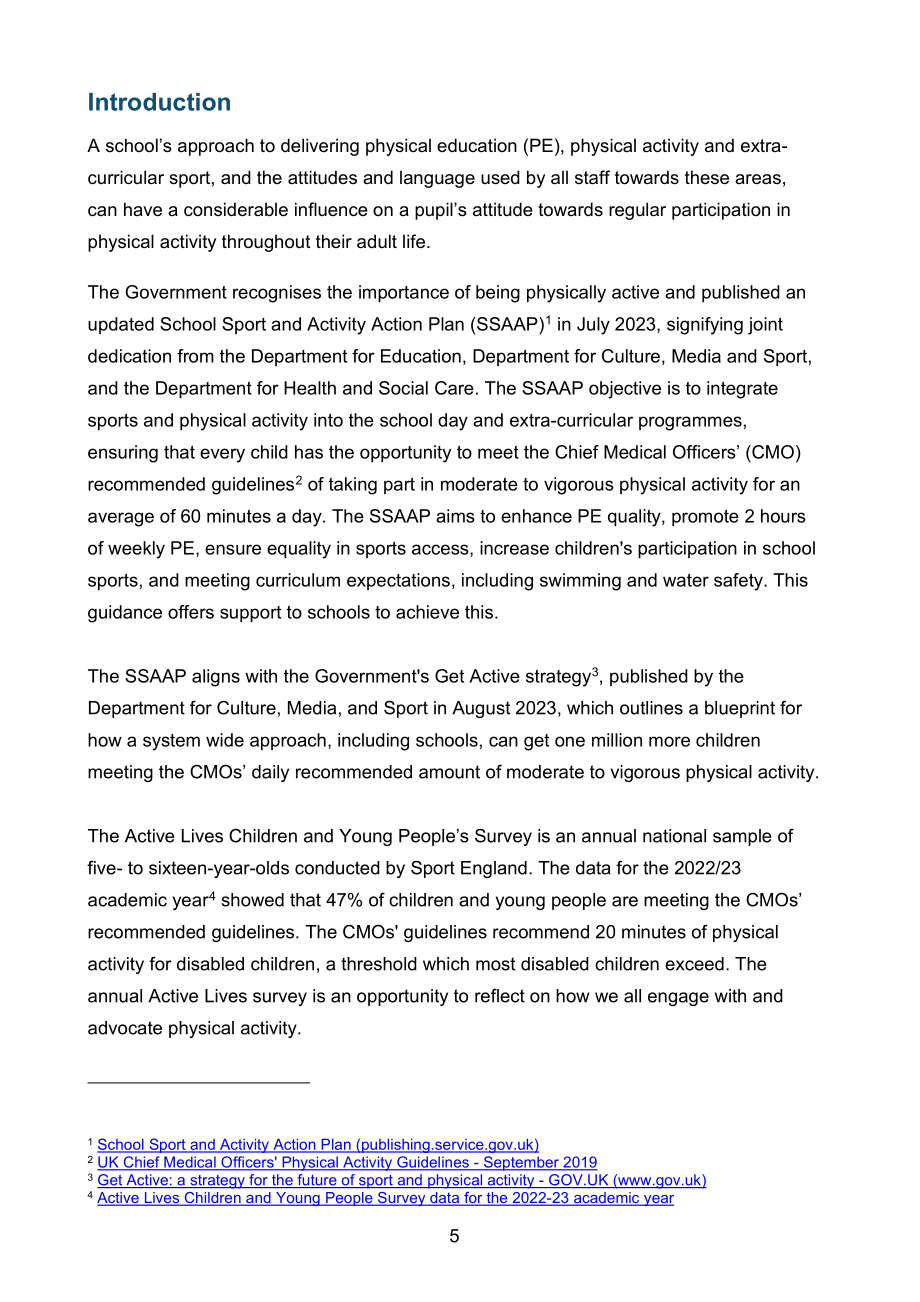 英国教育部：2024加强学校体育教育供给与提升体育活动及运动参与机会指南（英文版）（42页）.pdf_第5页