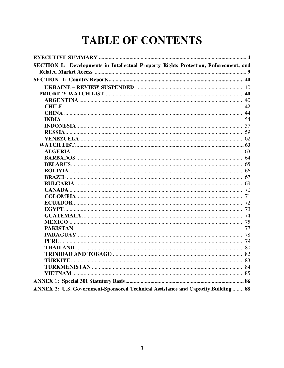 美国USTR：2024年知识产权保护和执法特别301报告（英文版）（93页）.pdf_第3页