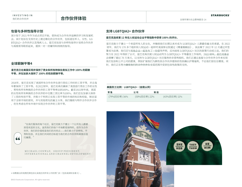 星巴克咖啡 Starbucks（SBUX）：2022年环境与社会影响报告（英文版）（82页）.pdf_第14页