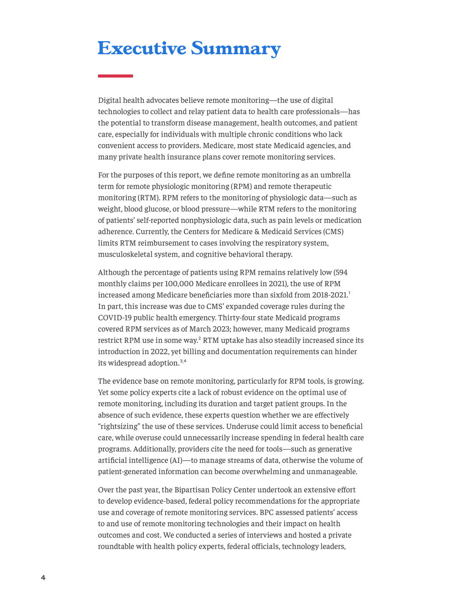 两党政策中心（BPC）：2024远程病人监护的未来研究报告（英文版）（49页）.pdf_第4页