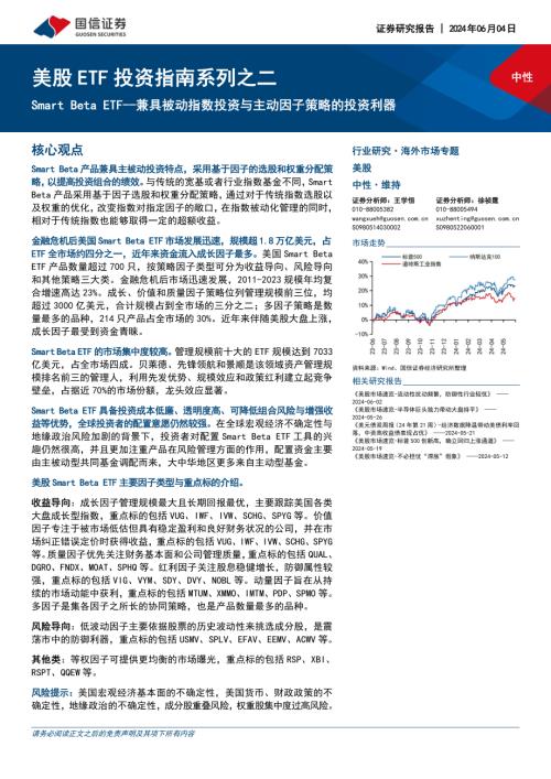 美股ETF投资指南系列之二：Smart Beta ETF~兼具被动指数投资与主动因子策略的投资利器-240604（37页）.pdf