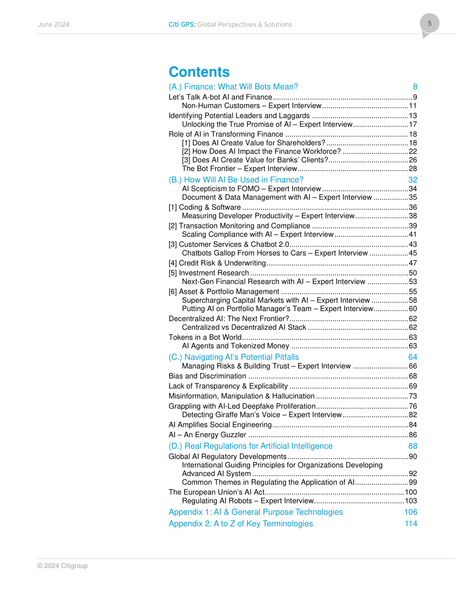 花旗银行（Citi GPS）：2024金融领域的人工智能研究报告（英文版）（124页）.pdf_第5页
