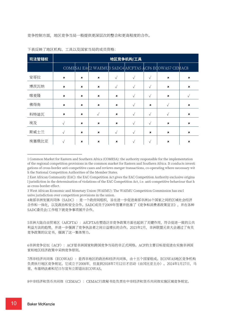 贝克·麦坚时：2024年非洲竞争与反垄断报告（英文版）（393页）.pdf_第15页