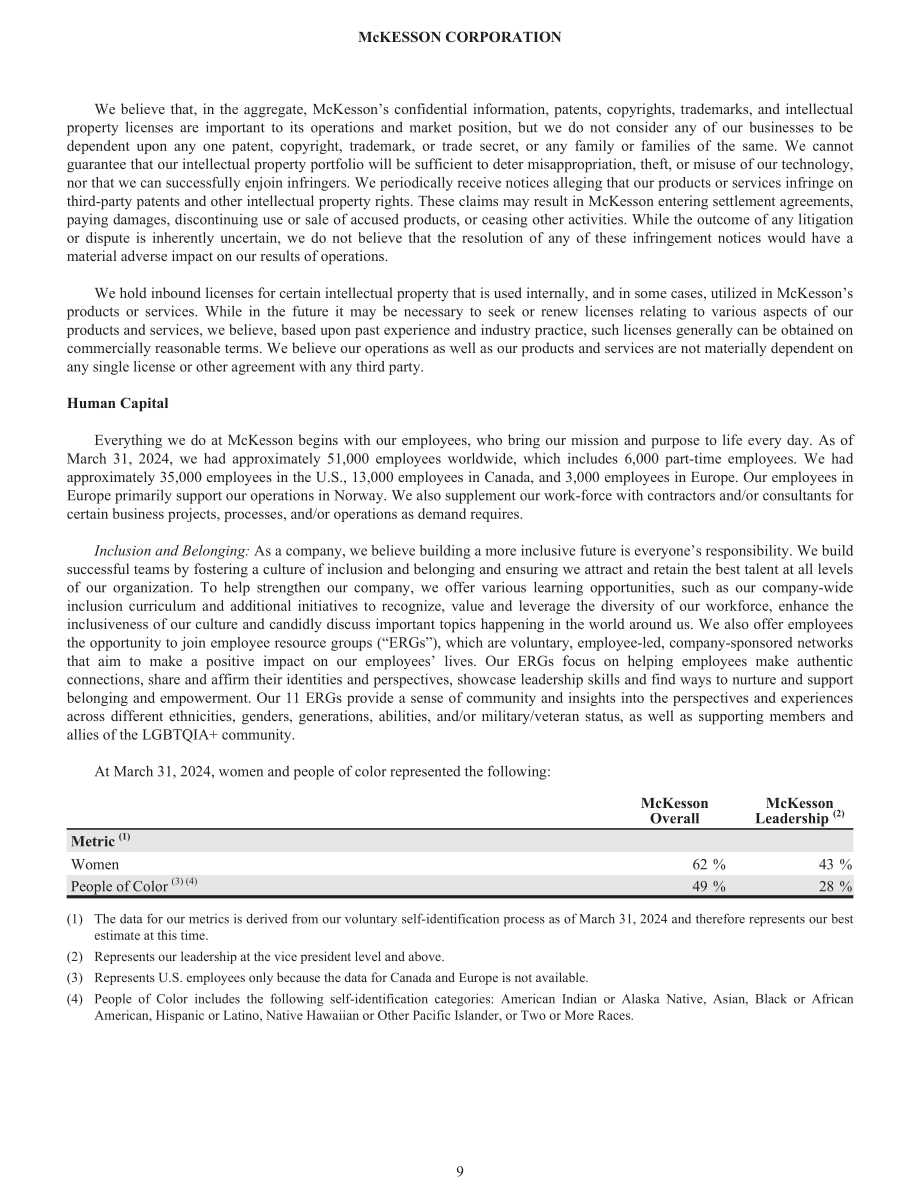 麦克森Mckesson（MCK）2024财年年度报告（英文版）（148页）.pdf_第15页