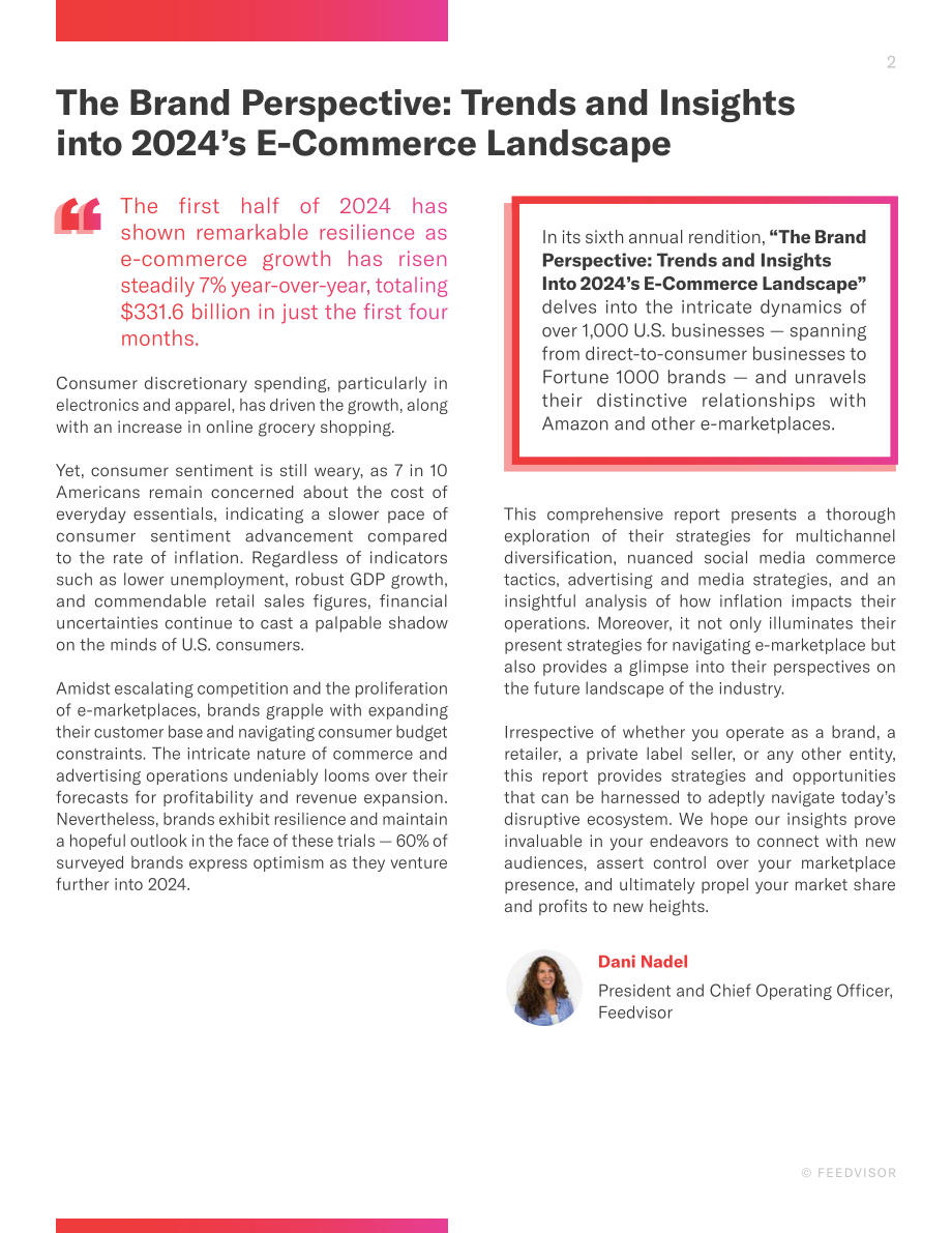 Feedvisor：品牌视角：2024年电商市场趋势和洞察报告（英文版）（49页）.pdf_第2页