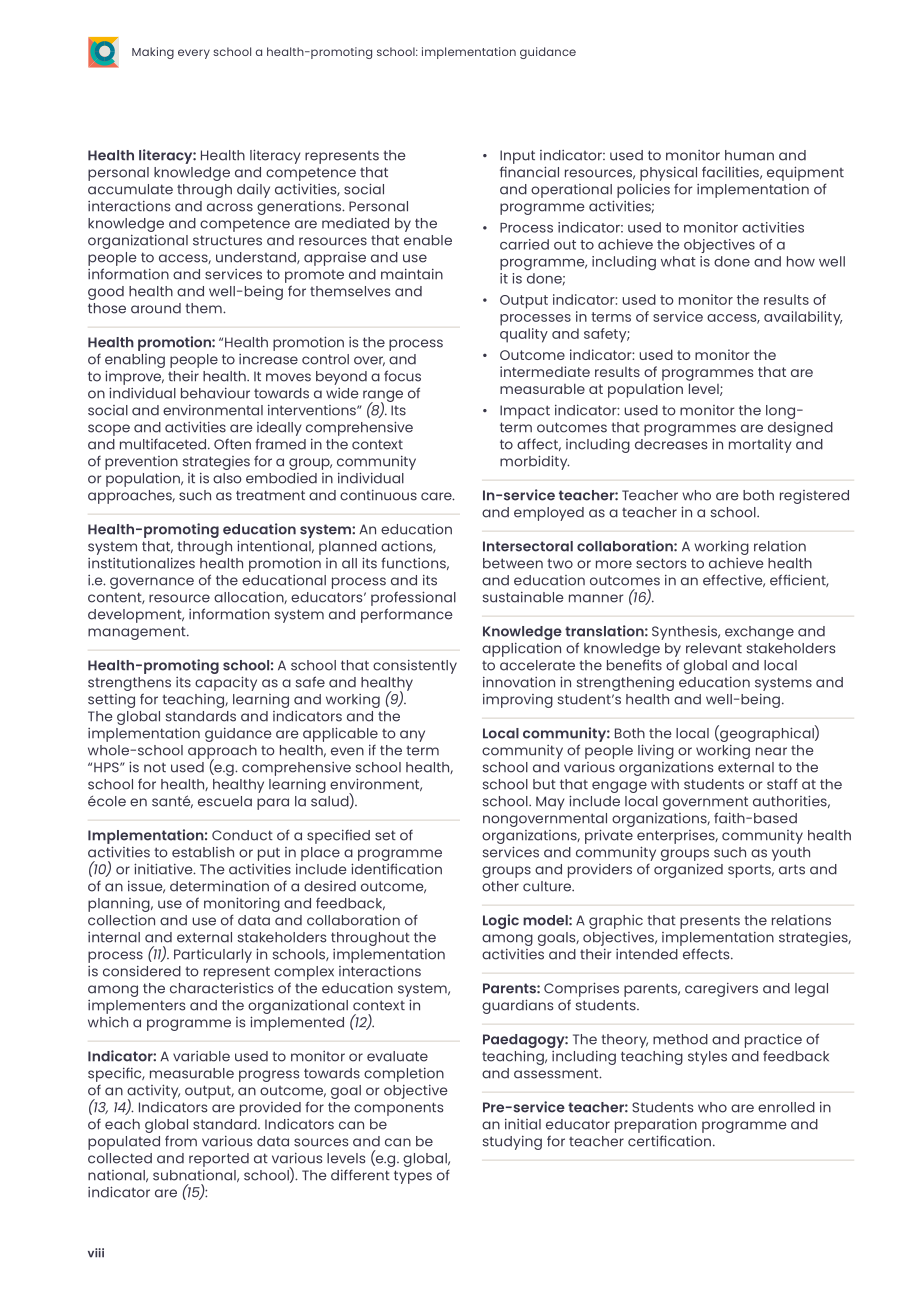 WHO：2024让每一所学校都成为健康促进学校实施指南（英文版）（89页）.pdf_第9页
