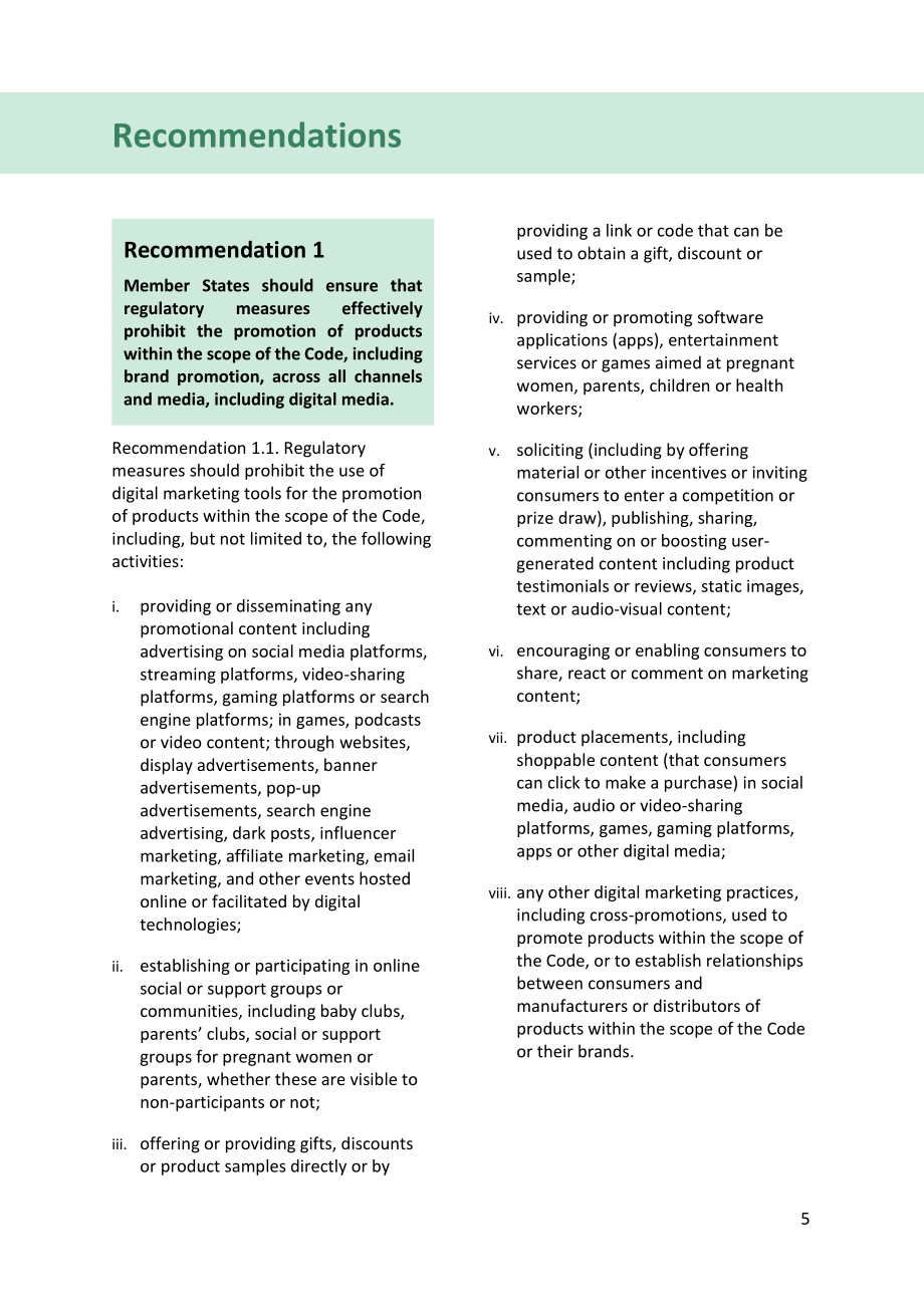 WHO：2024关于旨在限制母乳代用品数字营销的监管措施的指南（英文版）（24页）.pdf_第15页