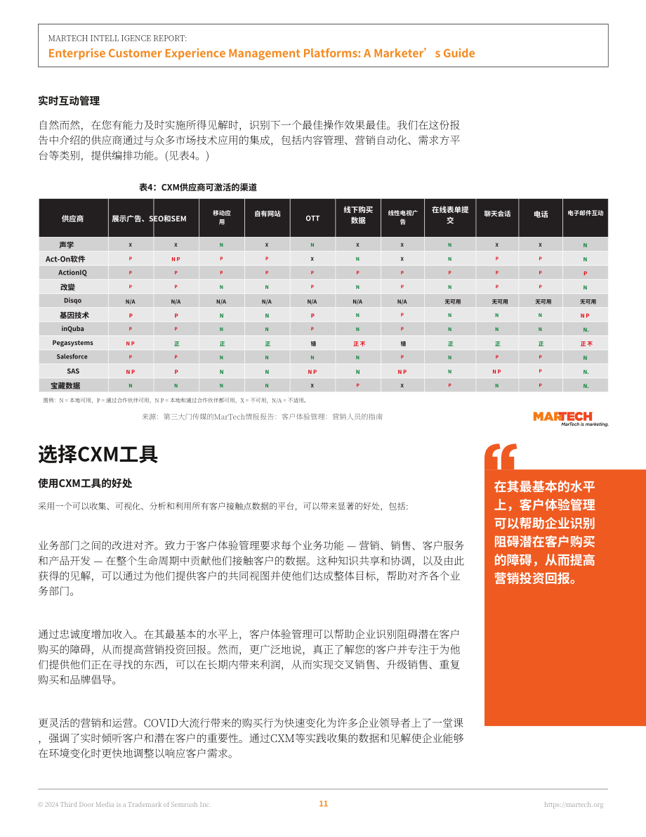 Martech：2024营销技术情报：企业客户体验管理平台营销人员指南（英文版）（53页）.pdf_第12页