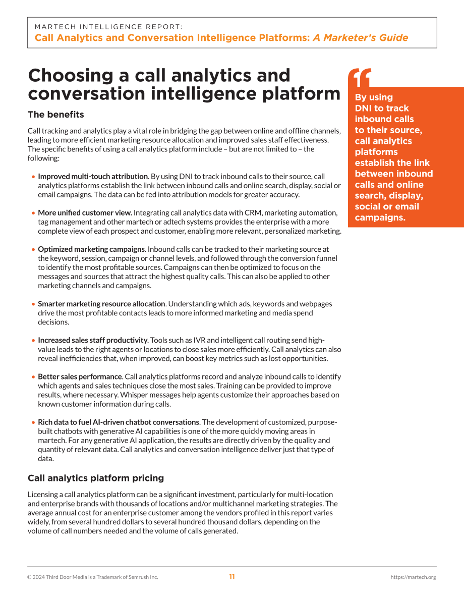 Martech：2024营销技术情报：呼叫分析与对话智能平台营销指南（英文版）（48页）.pdf_第13页