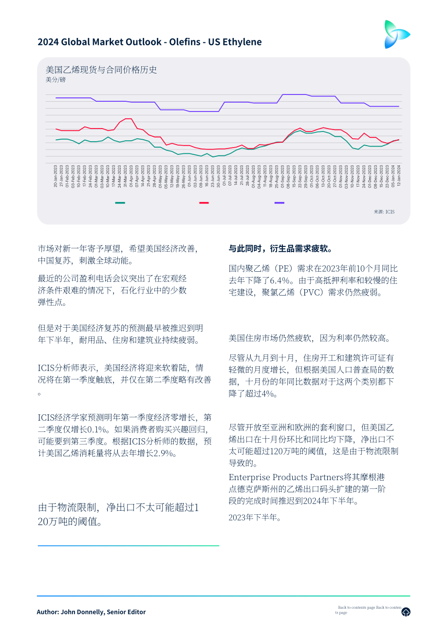 ICIS：2024年全球烯烃市场展望报告：共塑未来（美国、亚洲、欧洲）（英文版）（45页）.pdf_第4页