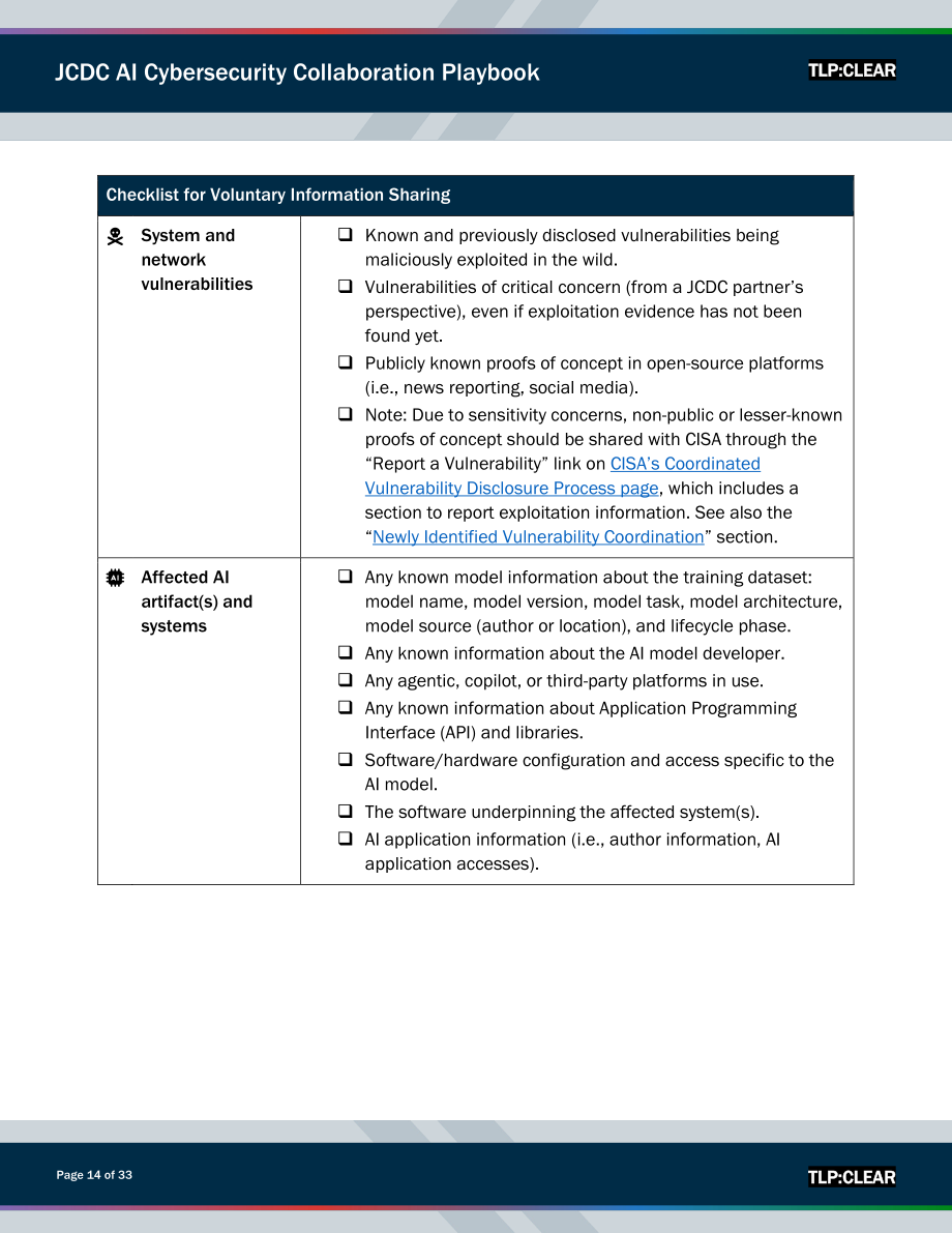 美国网络安全和基础设施安全局：2025联合网络防御协作组织人工智能网络安全协作手册（英文版）（33页）.pdf_第14页