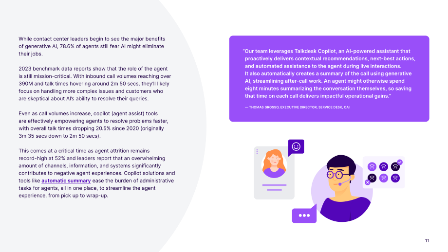 Talkdesk：2024年全球联络中心关键绩效指标(KPI)基准报告（英文版）（29页）.pdf_第11页