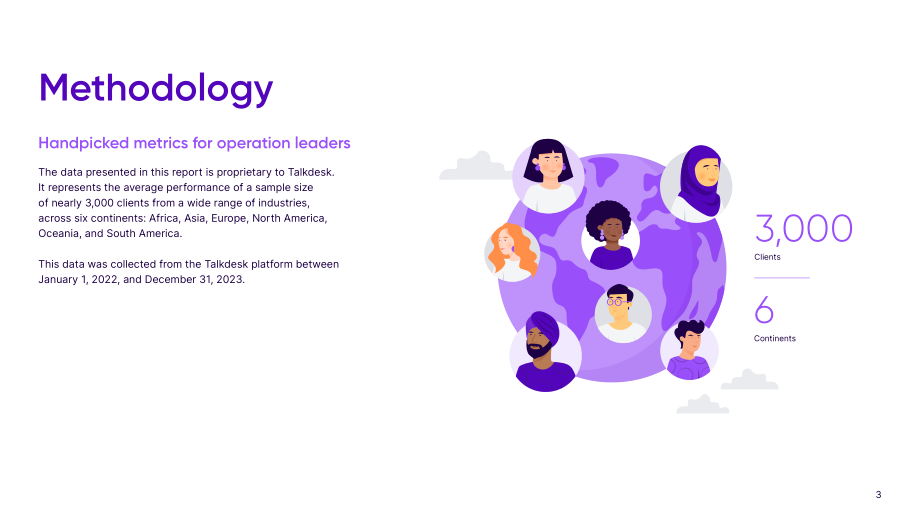 Talkdesk：2024年全球联络中心关键绩效指标(KPI)基准报告（英文版）（29页）.pdf_第3页