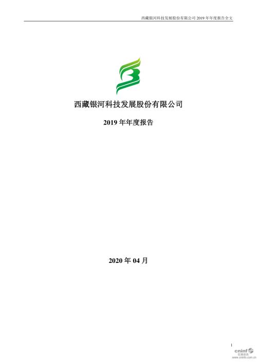 ST西发：2019年年度报告.PDF