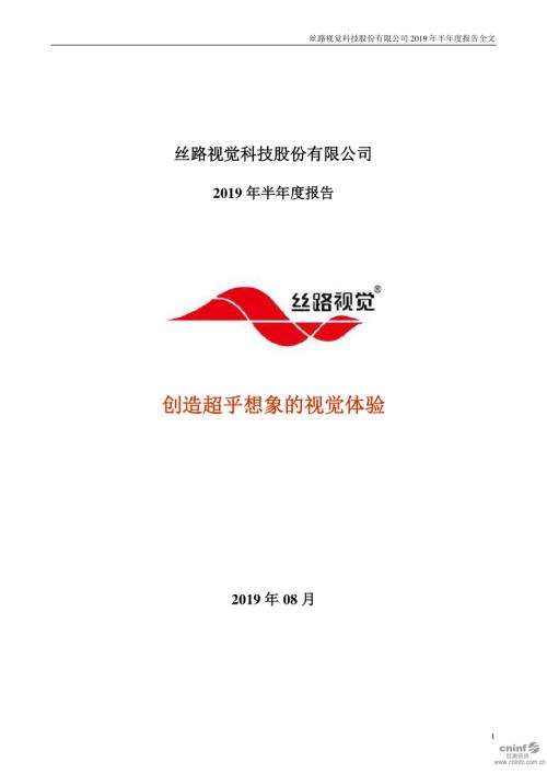丝路视觉：2019年半年度报告.PDF
