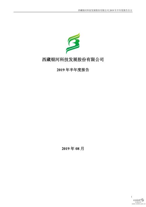 ST西发：2019年半年度报告.PDF