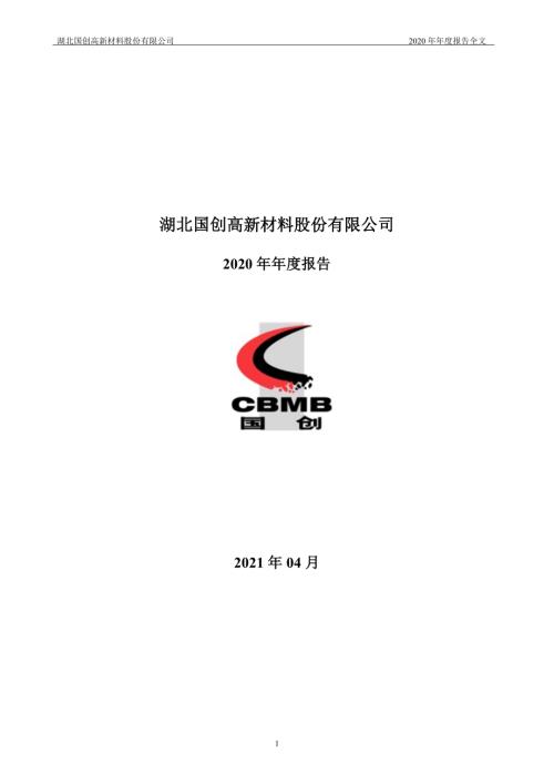 国创高新：2020年年度报告.PDF