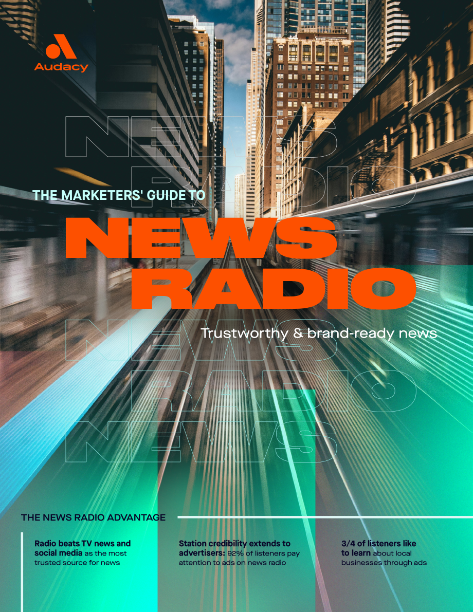 Audacy：2024新闻广播广告营销指南：信息过载时代的可靠信息源（英文版）（15页）.pdf_第1页