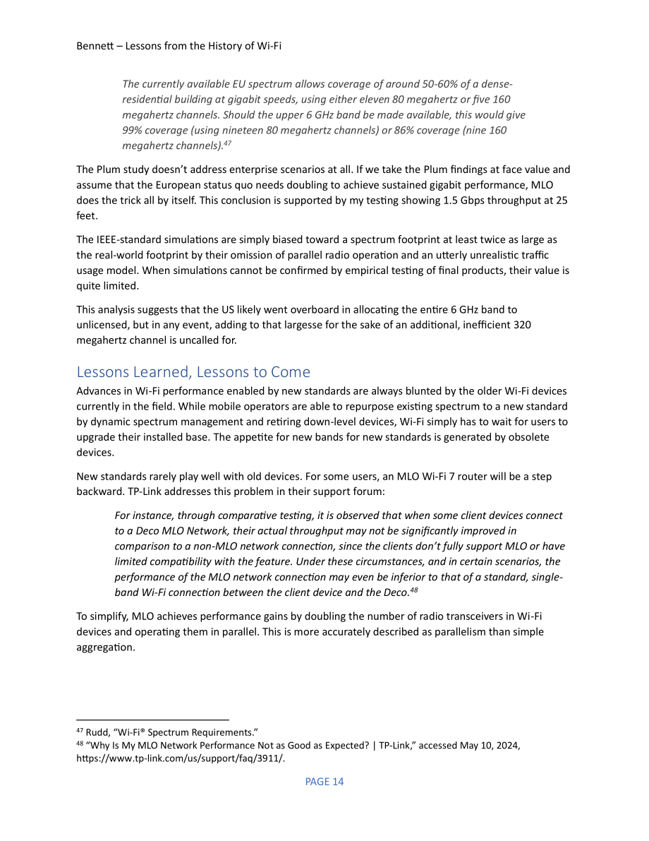 CTIA：2024 Wi-Fi历史的经验教训分析报告：中频频谱的过度分配-如何优化频谱分配及利用率（英文版）（22页）.pdf_第15页