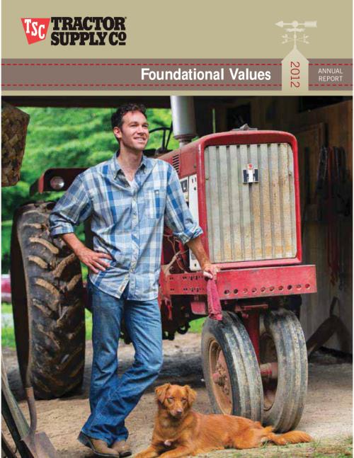 Tractor Supply Company (TSCO) 2012年年度报告「NASDAQ」.pdf