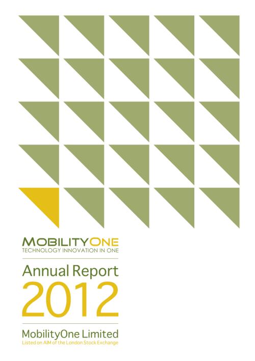 MobilityOne (MBO) 2012年年度报告「LSE」.pdf