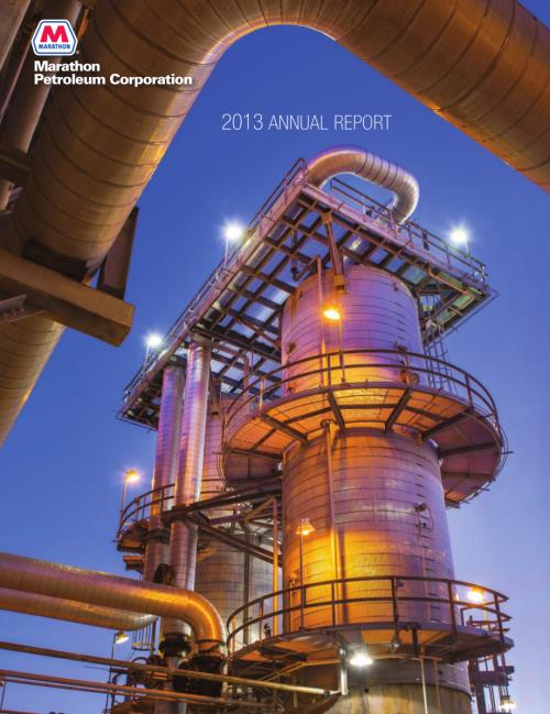 马拉松原油公司Marathon Petroleum Corporation (MPC) 2013年年度报告「NYSE」.pdf