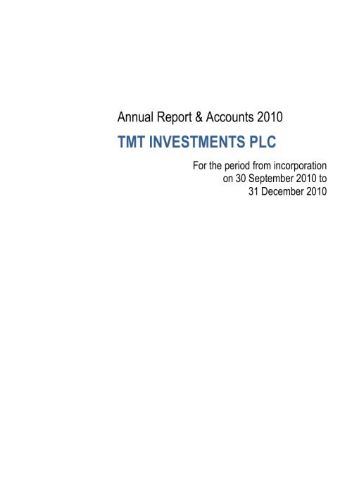 TMT Investments (TMT) 2010年年度报告「LSE」.pdf