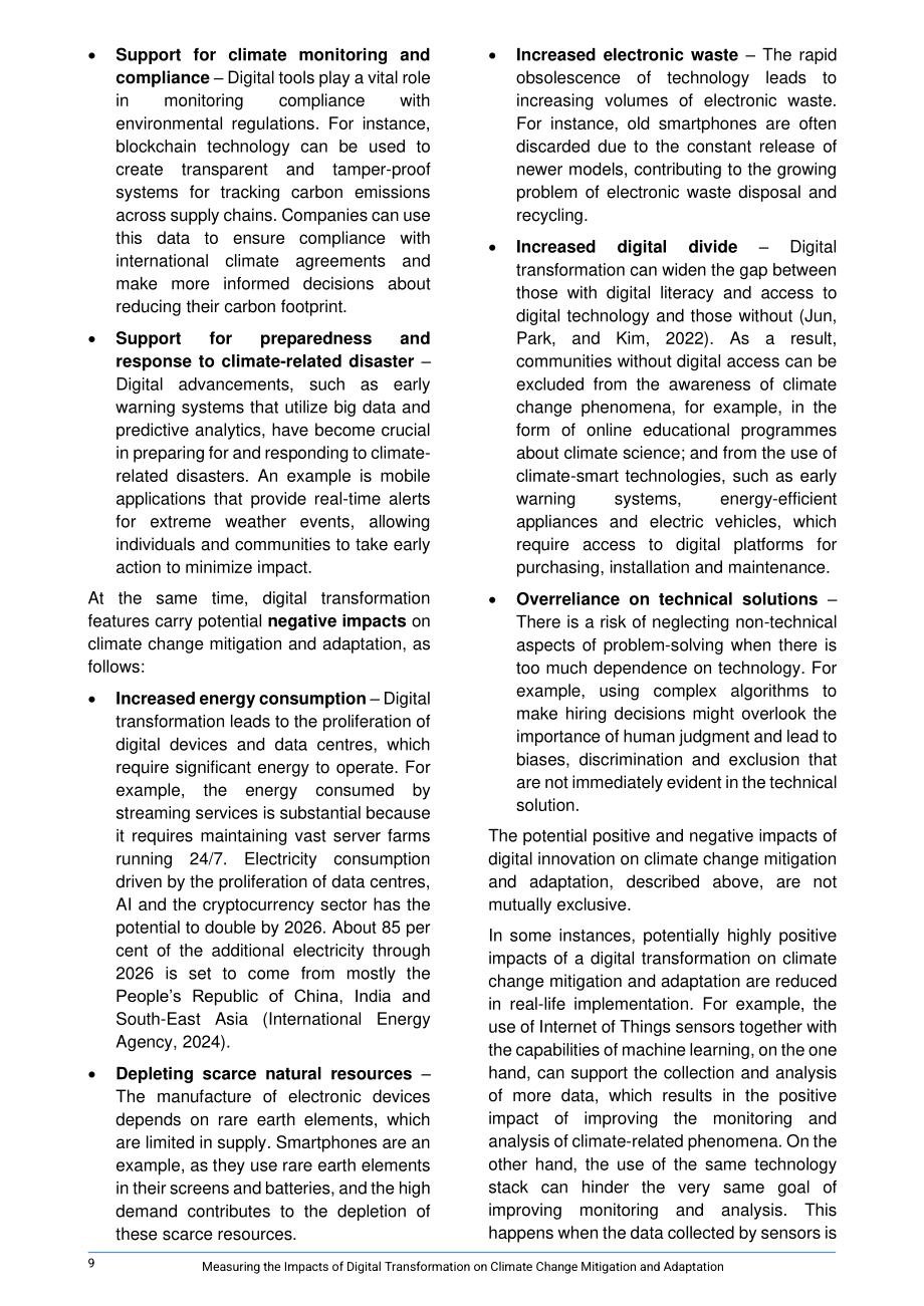 亚太经社会（ESCAP）：2024数字化转型对减缓气候变化和增强气候适应能力的影响研究报告（英文版）（23页）.pdf_第9页