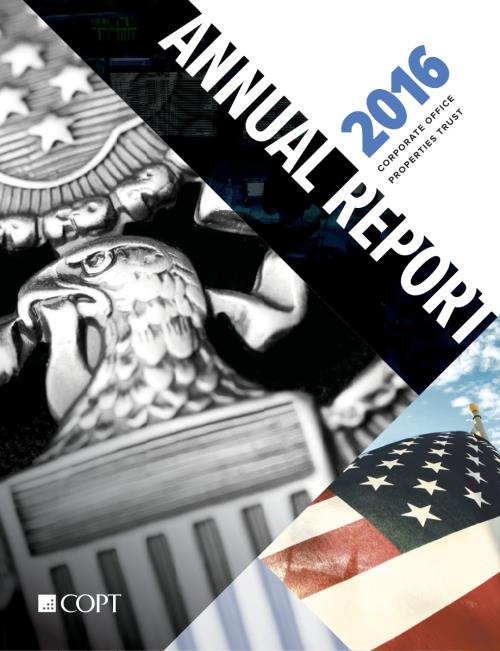 COPT Defense Properties (CDP) 2016年年度报告「NYSE」.pdf
