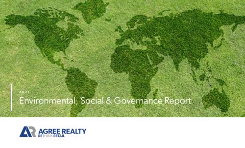 Agree Realty Corporation (ADC) 2021年CSR报告「NYSE」.pdf