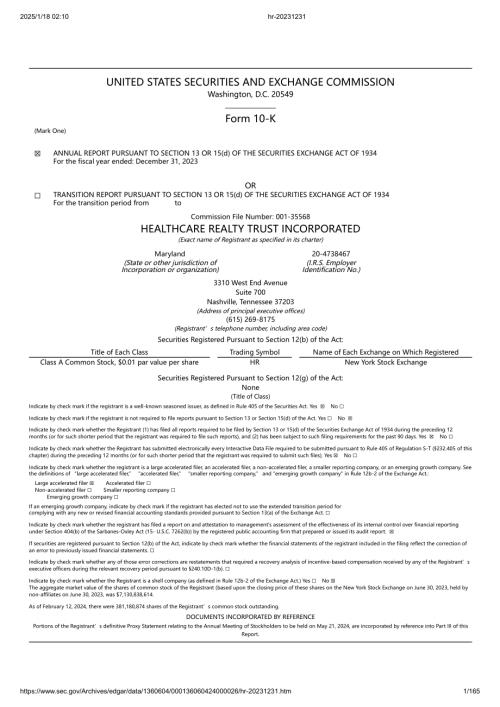 HealthcareRealtyTrustInc_NYSE_HR_202310-K.pdf