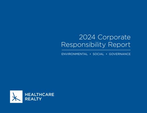 Healthcare Realty Trust Inc. (HR) 2024年CSR报告「NYSE」.pdf
